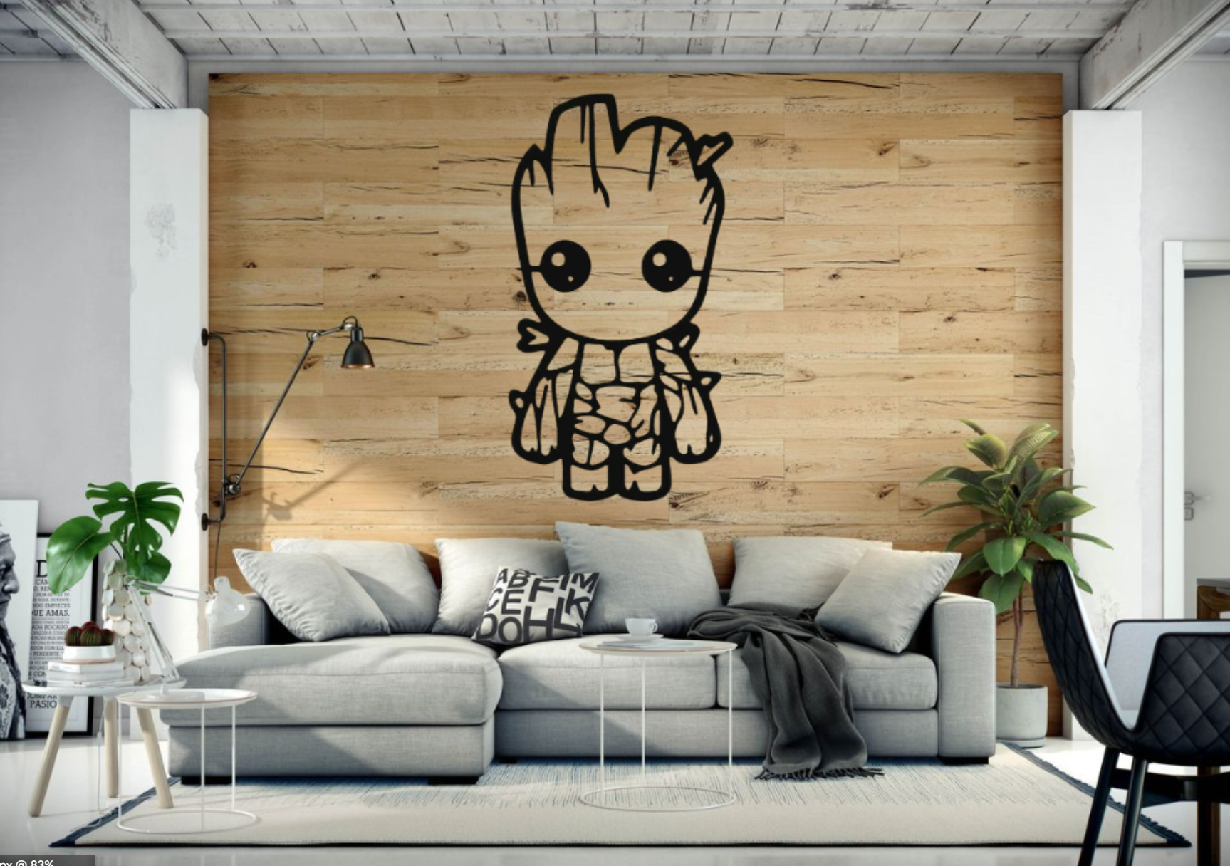WallArt - Baby Groot