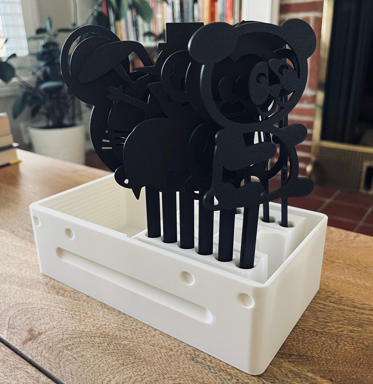 Shadow Puppet Set (50+) with Functional Storage Box — thumbnail 9