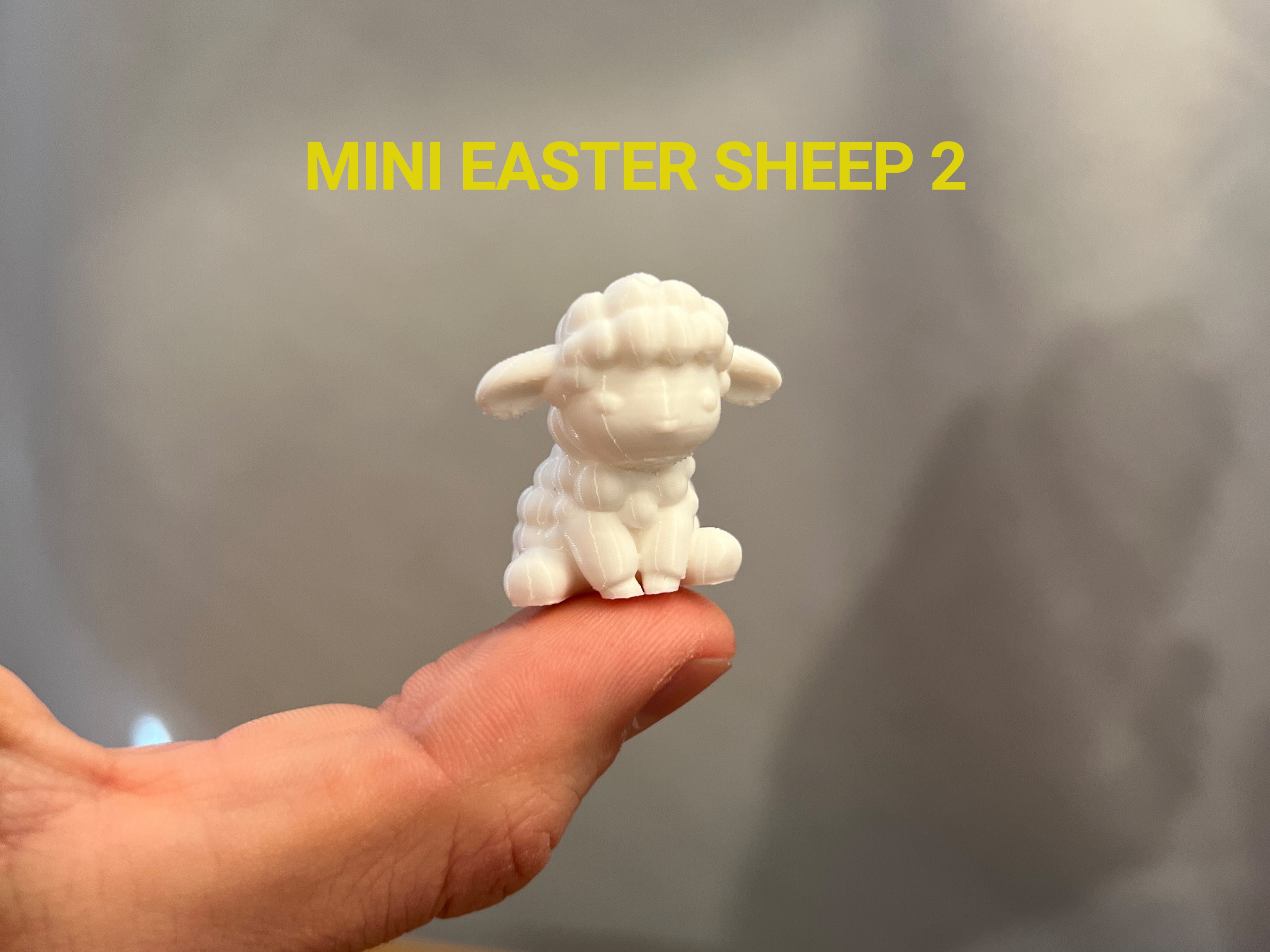 Mini Easter Sheep 2