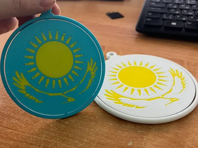 Kazakhstan flag independence day decoration