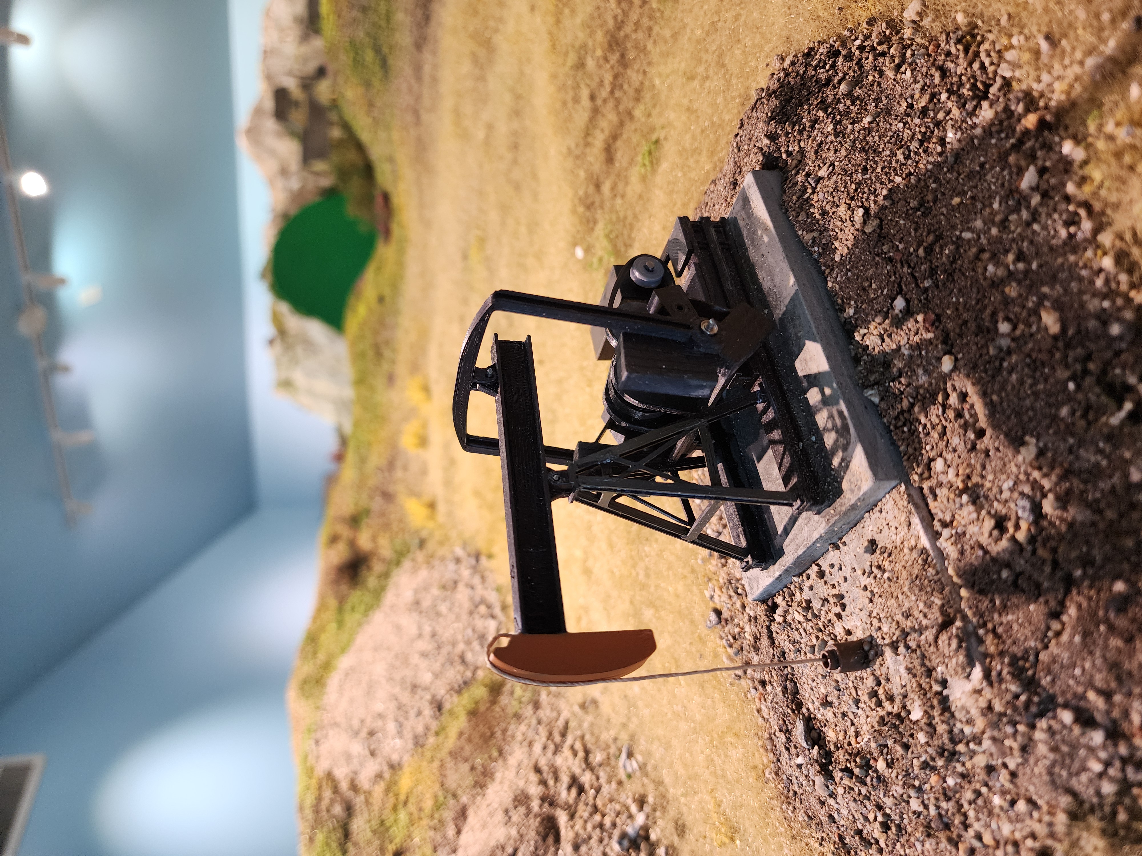 O Scale Pump Jack