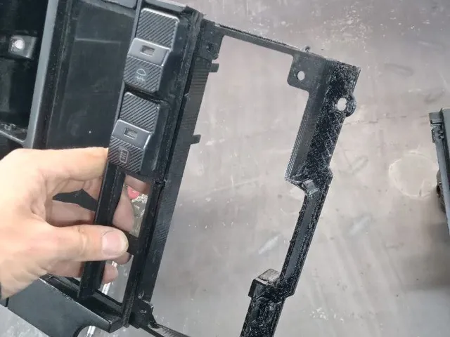VW PASSAT B3 FRAME FOR CLIMATE CONTROL PANEL