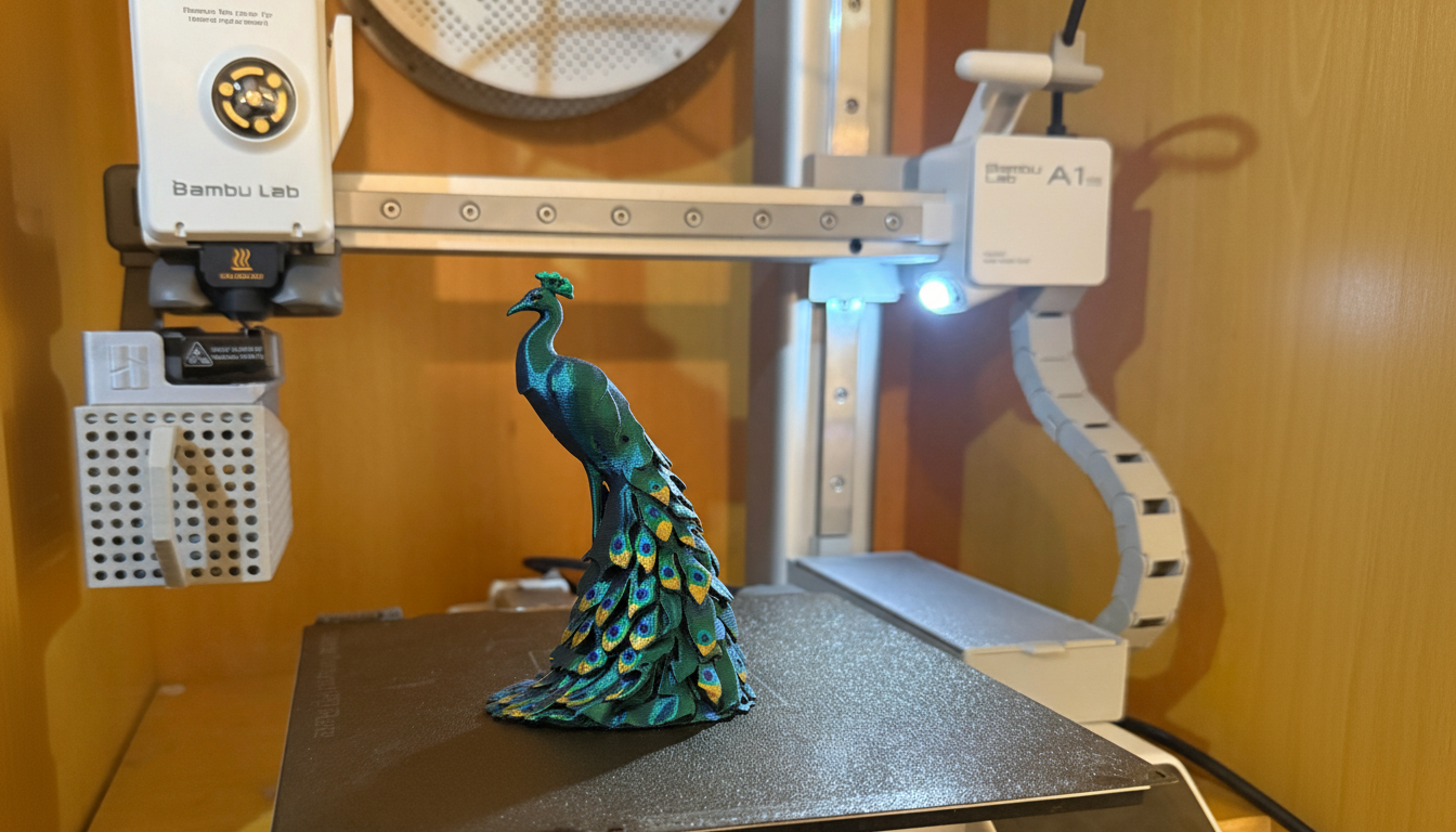 Low Poly Peacock