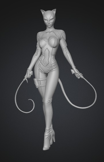 Midnight Catwoman