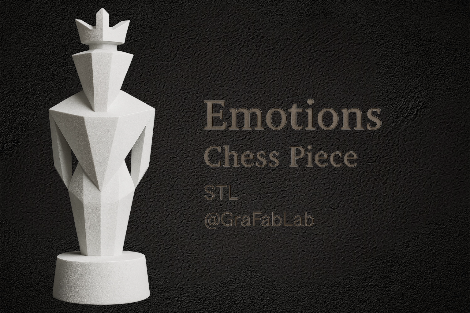 Emotions "King" - chess piece
