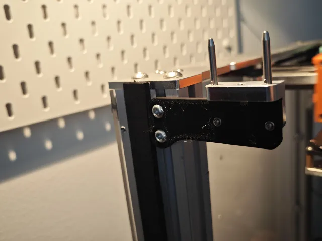 E3D Toolchanger Pitlane with Captive nuts