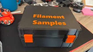 Box for Filament Samples
