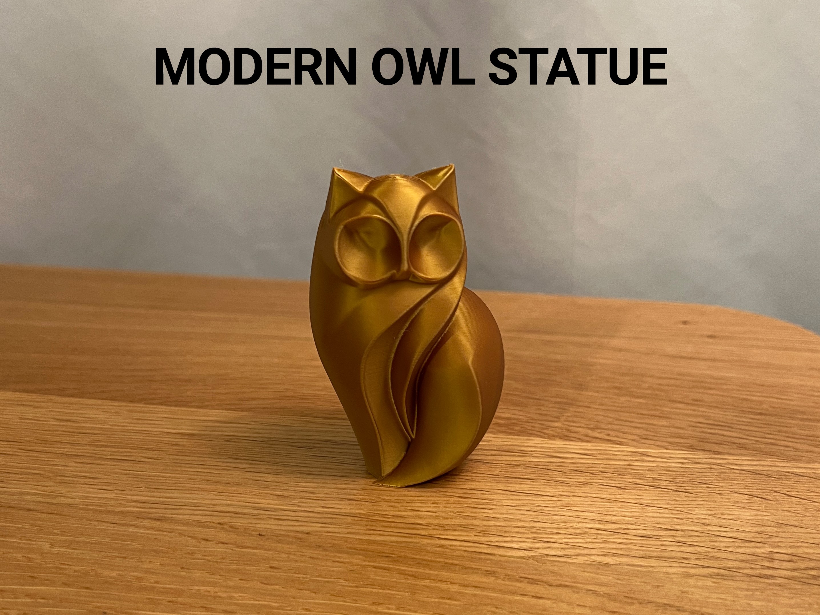 Modern Owl Statue