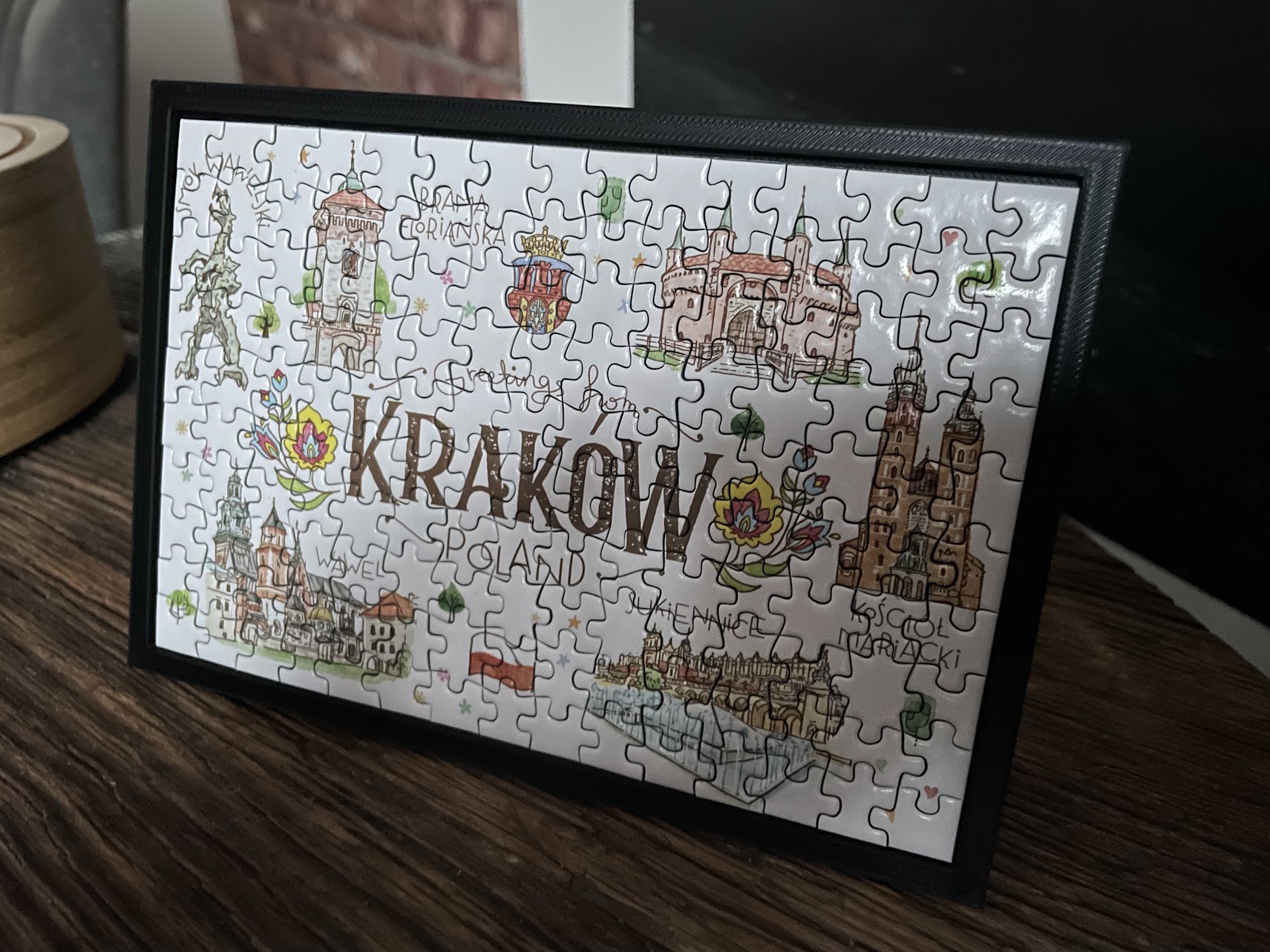 Micro jigsaw Frame