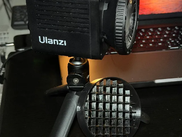 Grid Colmeia - Para Ulanzi fresnel condenser 40w mini bowens
