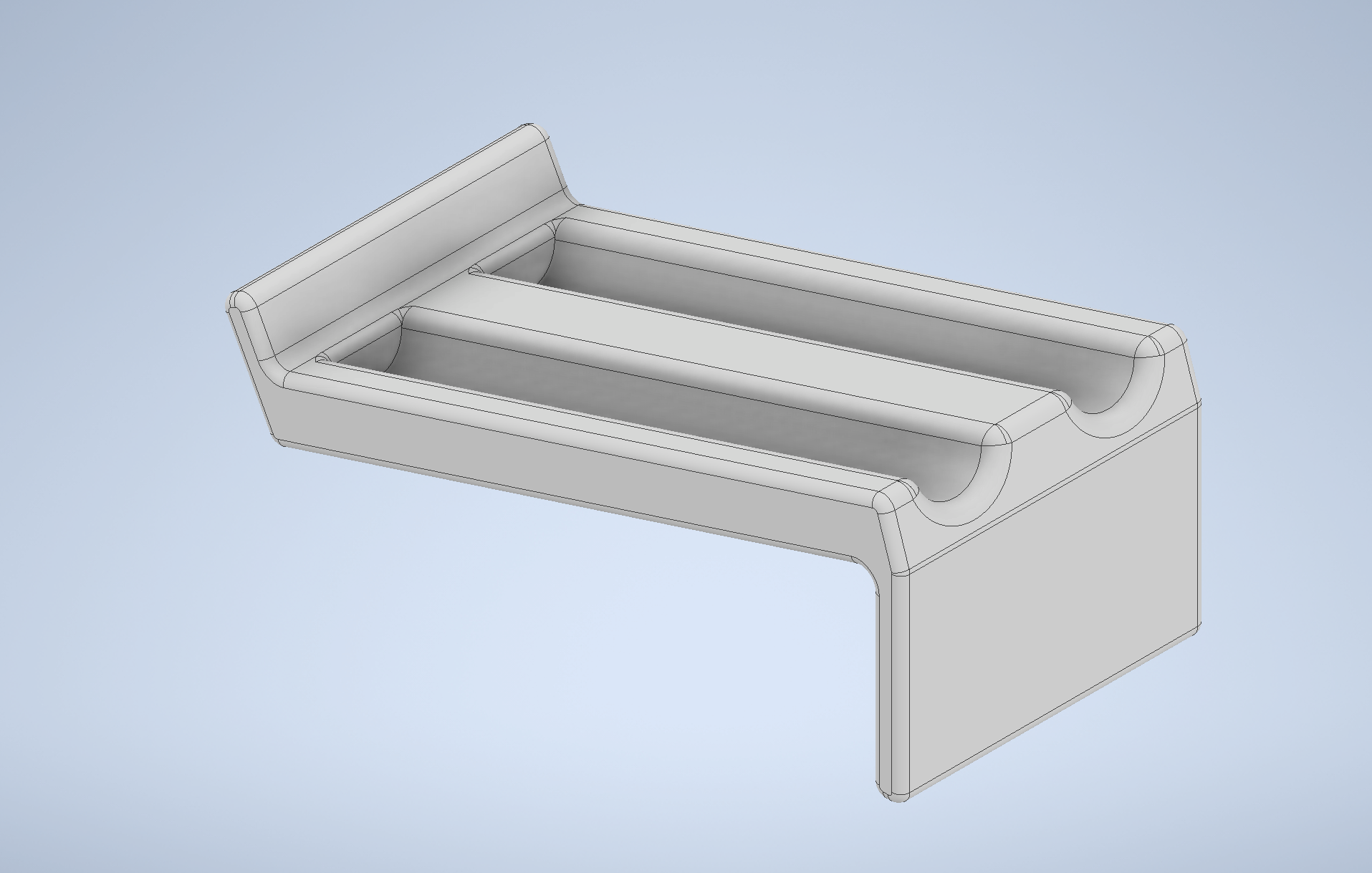 Elevated Toothbrush Holder for Drawer Storage