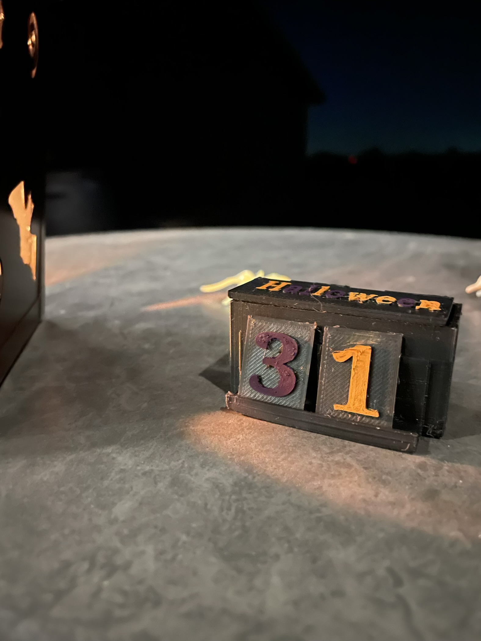 Halloween countdown