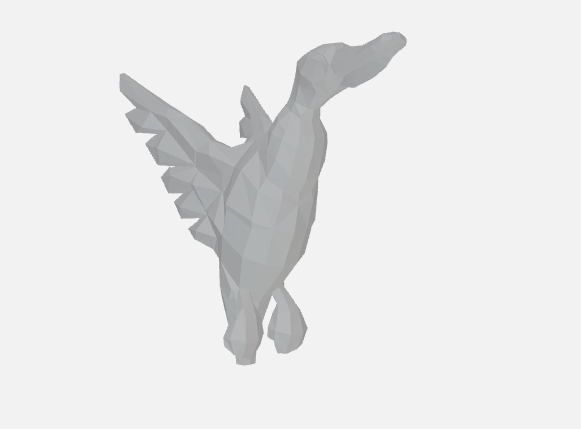Low Poly Ente