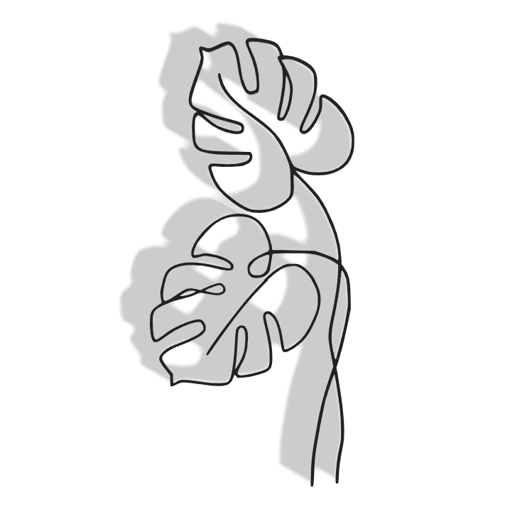 Monstera Decor