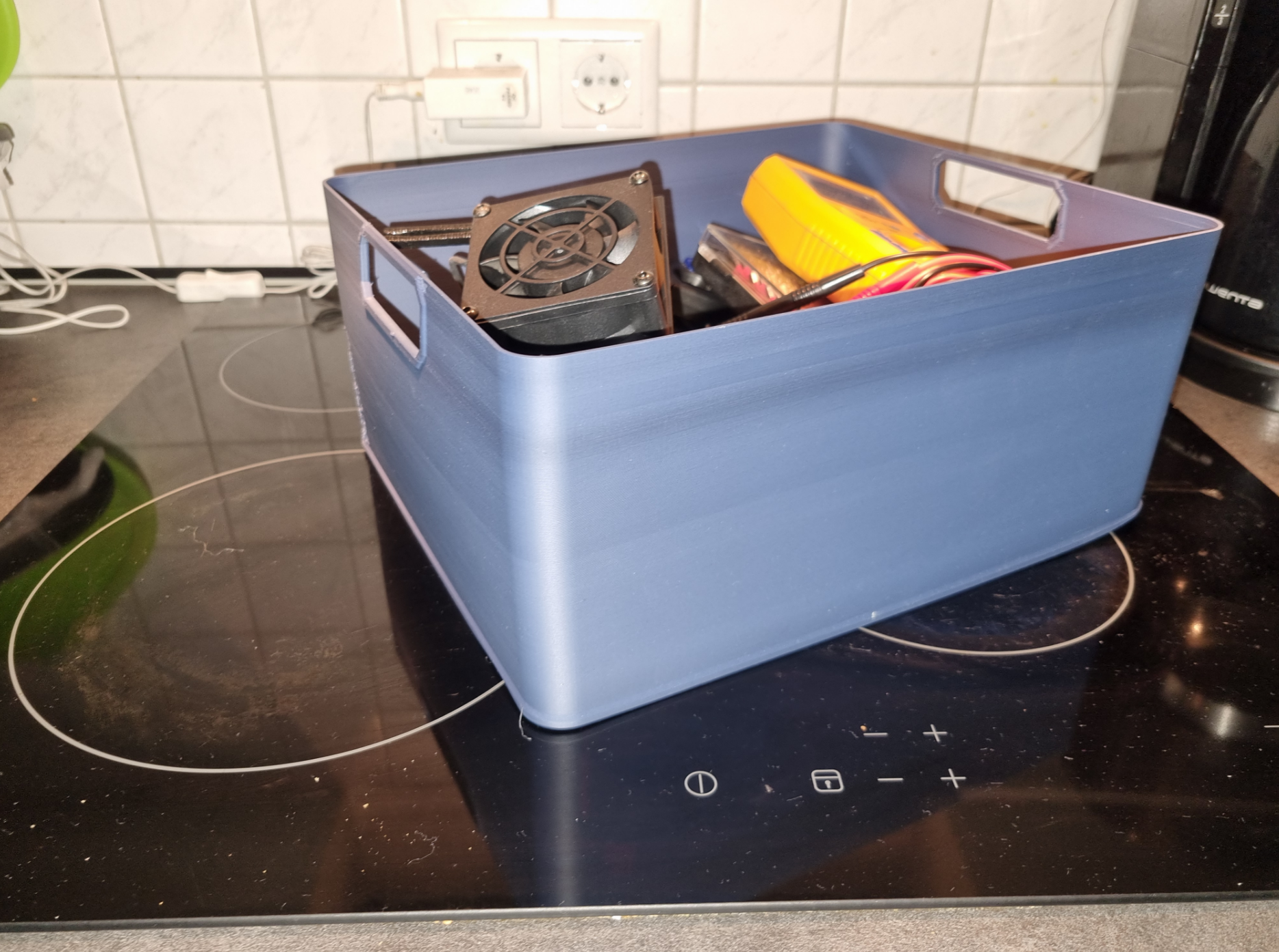 Große Aufbewahrungsbox mit Griffen – vielseitig