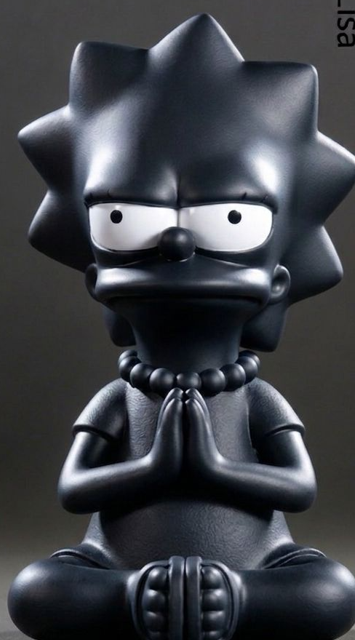 Grumpy Lisa Simpson Zen