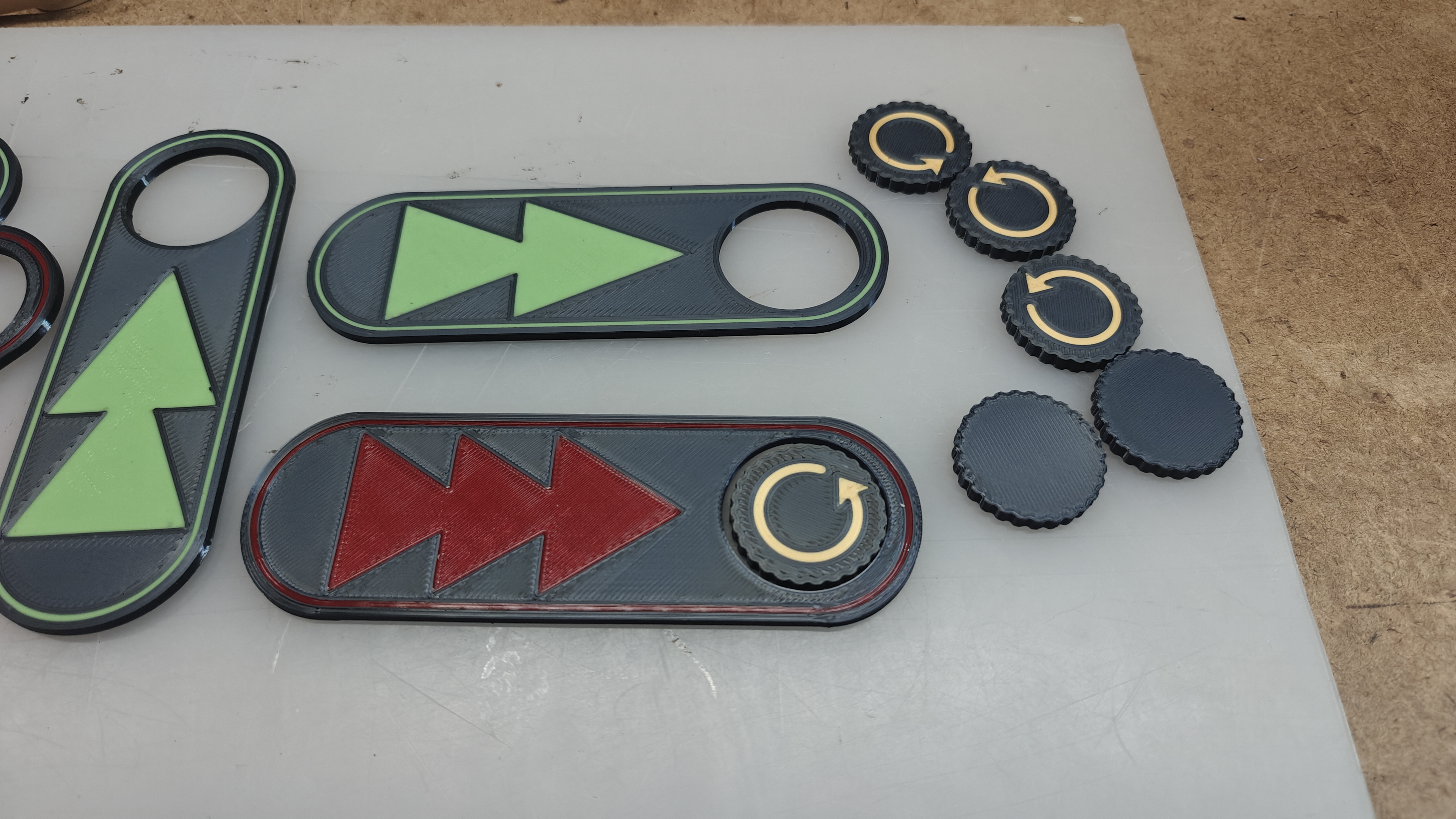 Double Sided Turn Tracker and Reaction Coin