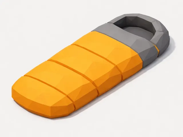 Low Poly Sleeping Bag