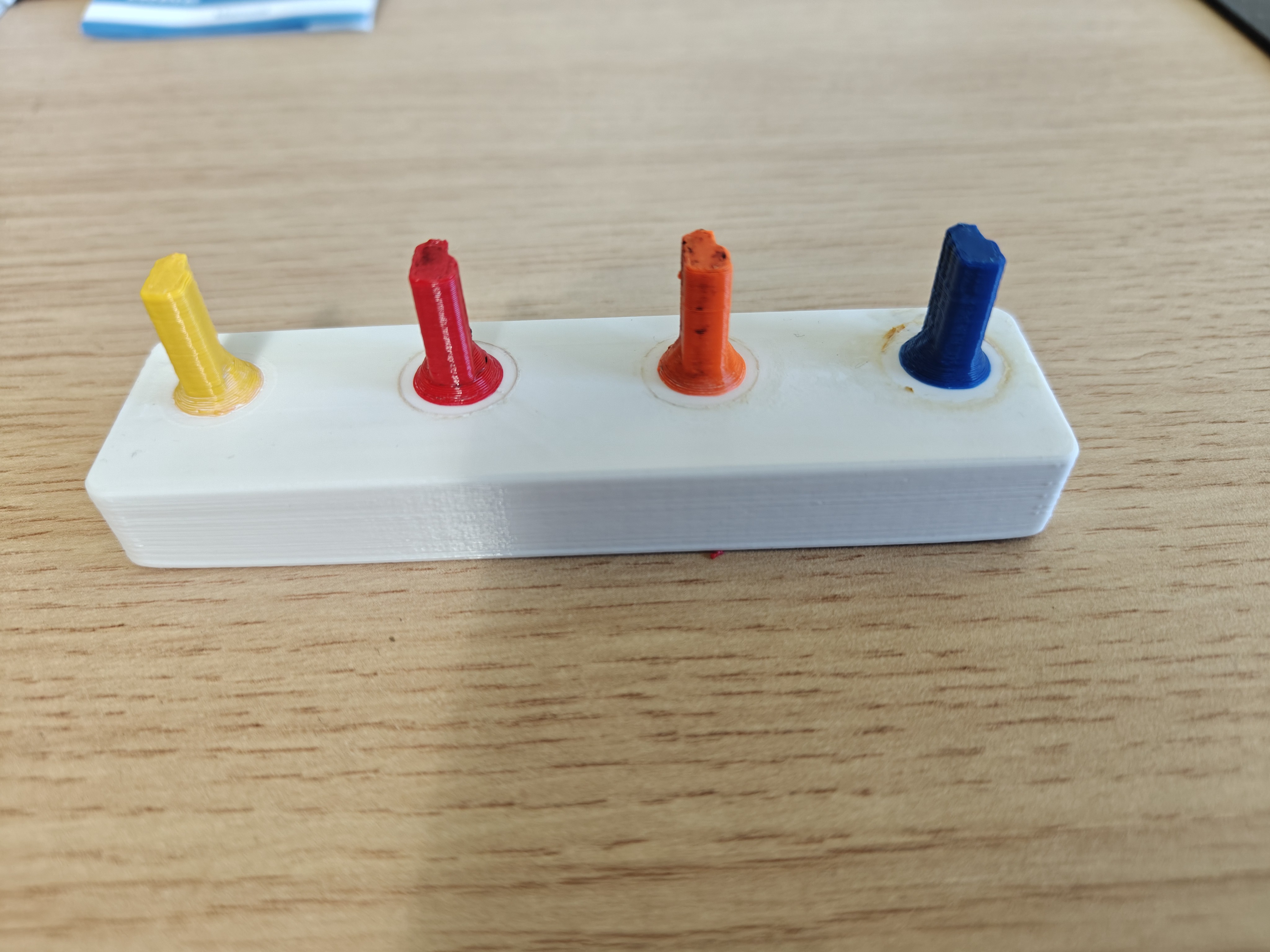 Holder for ORAL-B toothbrush attachments
