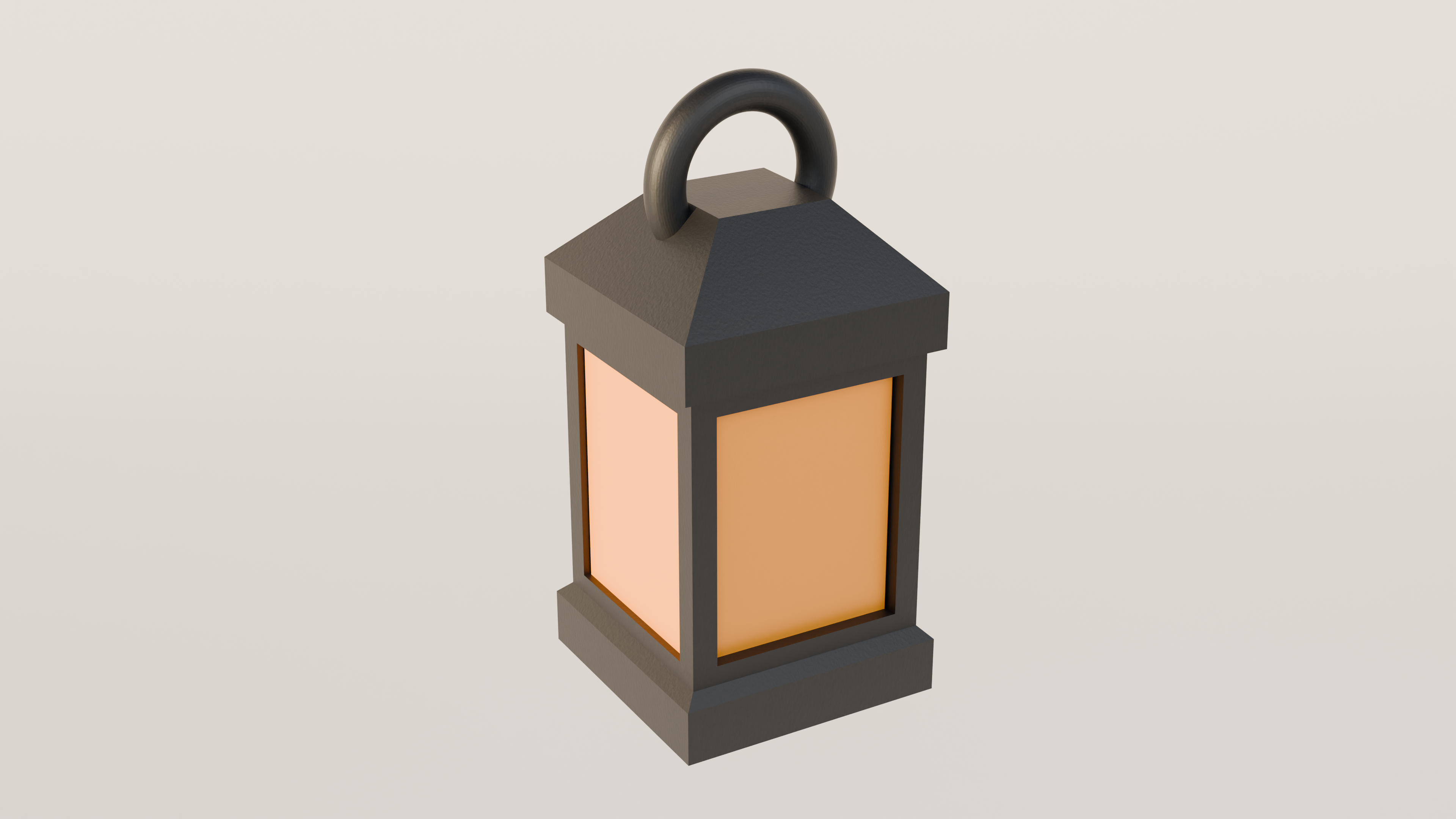 Mini Keychain Lantern, fast print