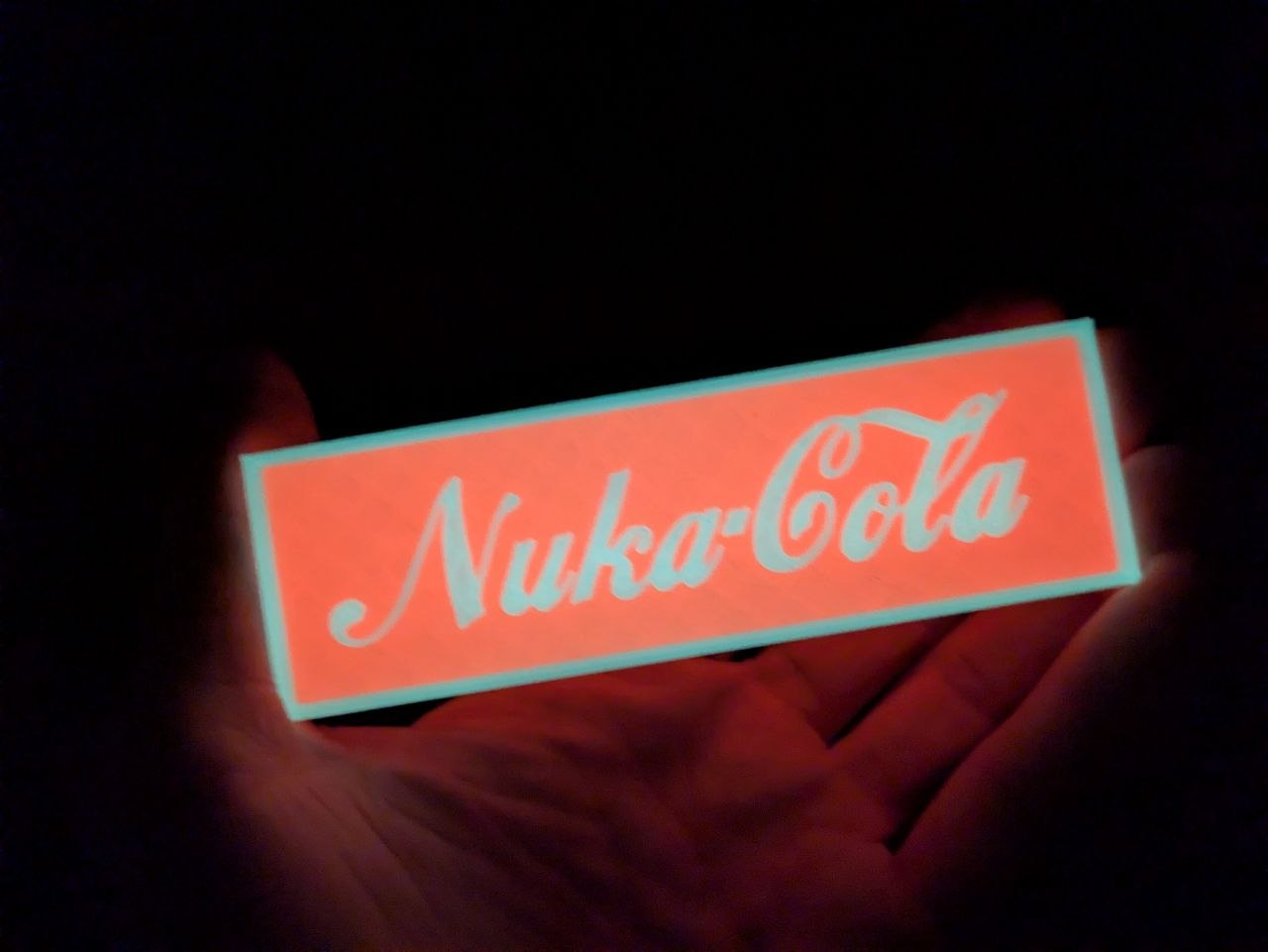 Nuka Cola Logo Fridge Magnet (Horizontal)