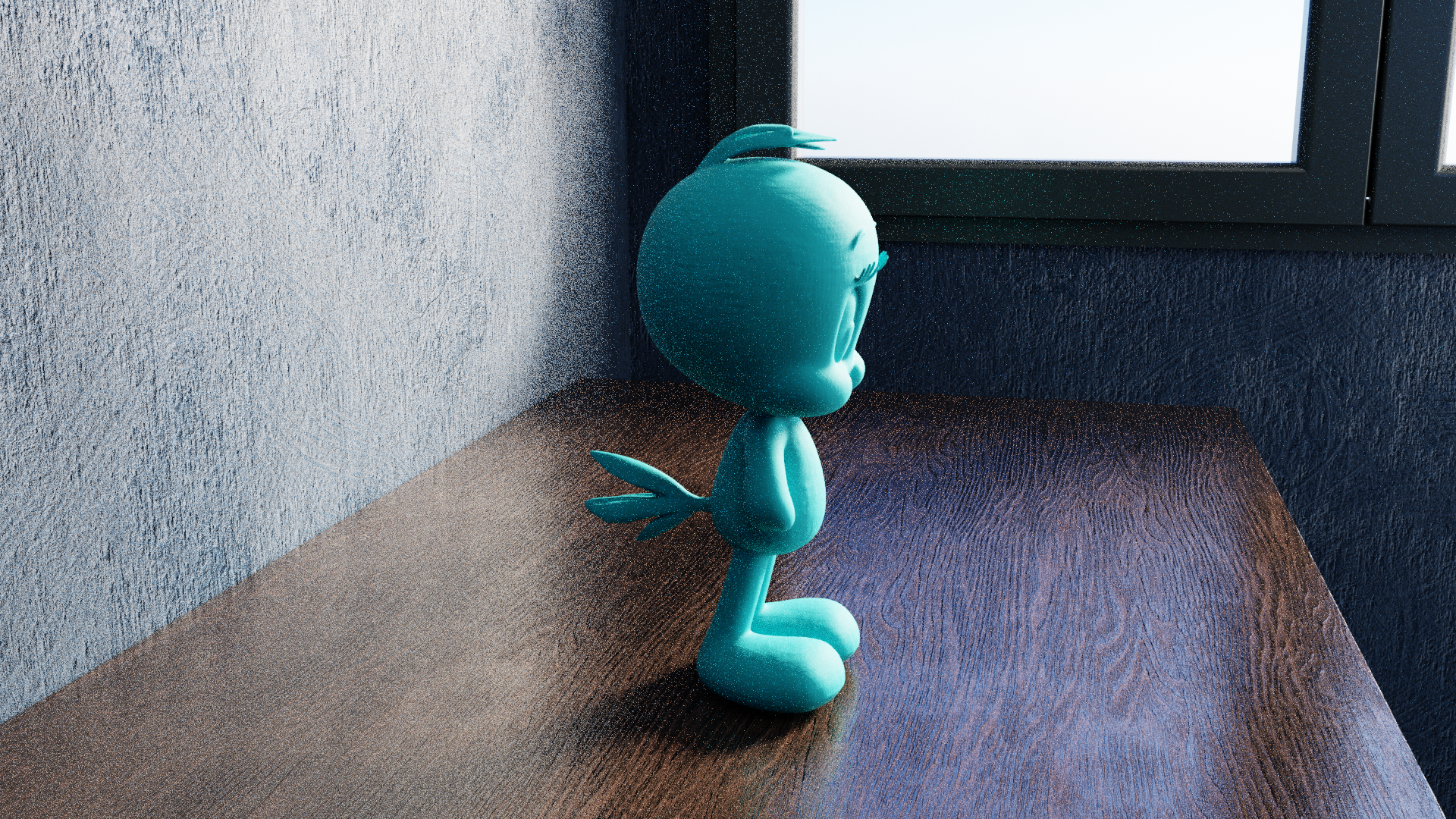 Miniatura 5 do modelo 3D Plush Tweety