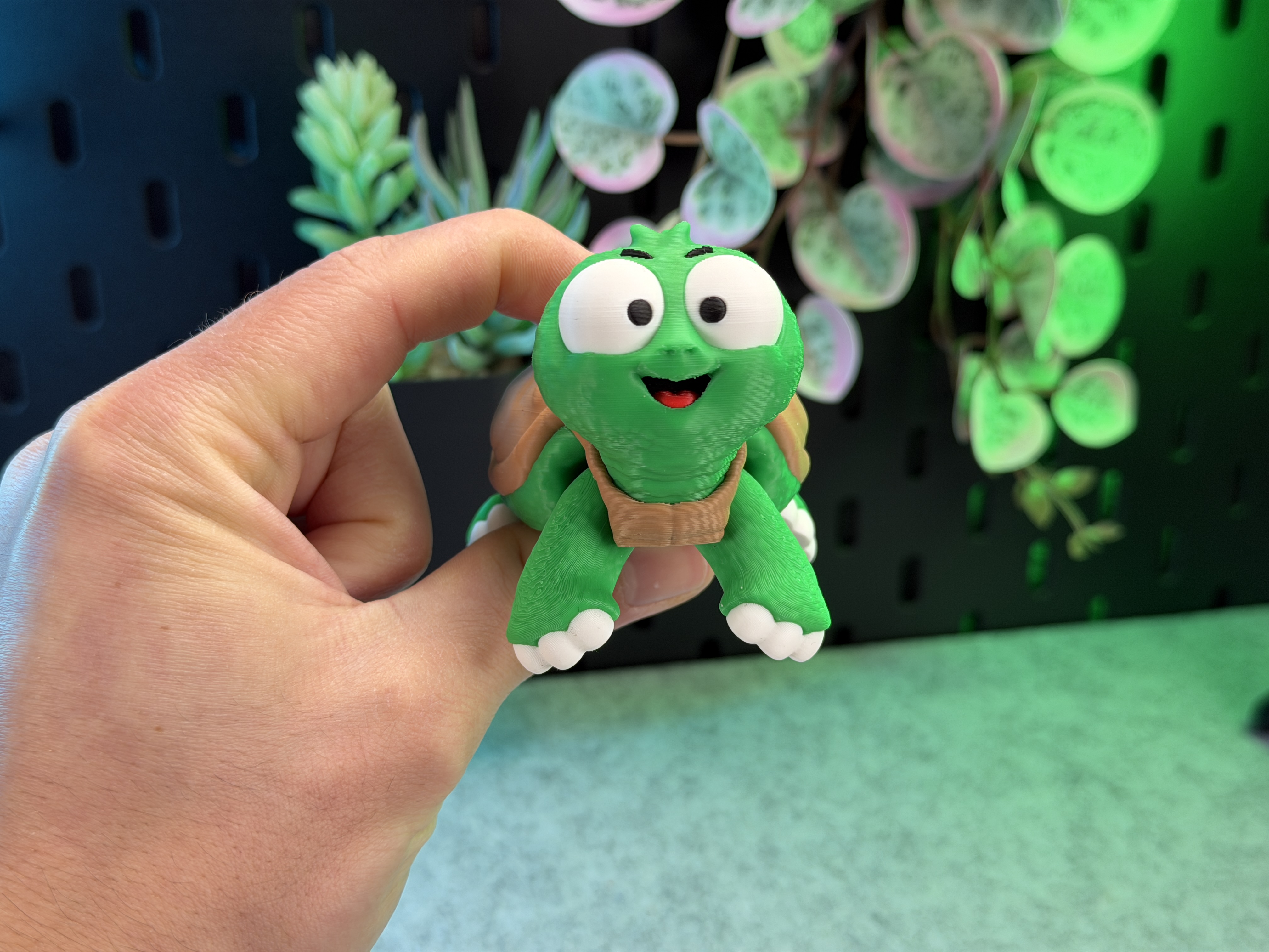 Miniatura 4 do modelo 3D Articulated Cute Turtle