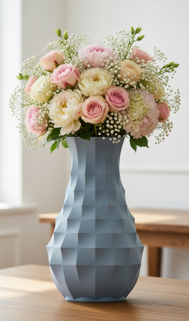 flower vase 3D model by Welcome_to_3D