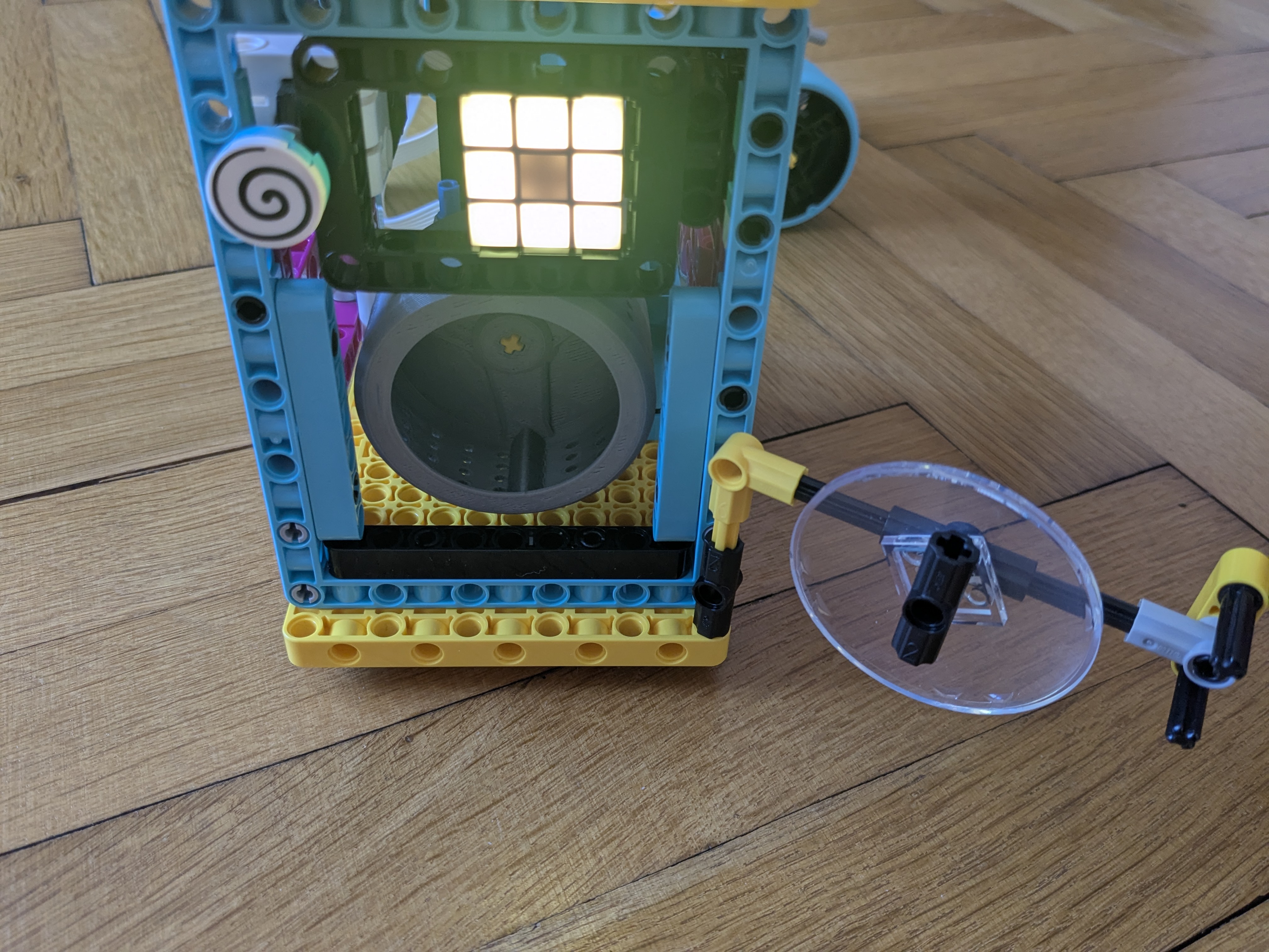 Washing machine drum for Lego Spike Prime 3D model