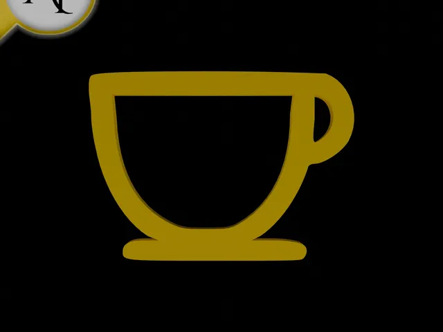 Simple Coffee Cup Symbol - 2D Art