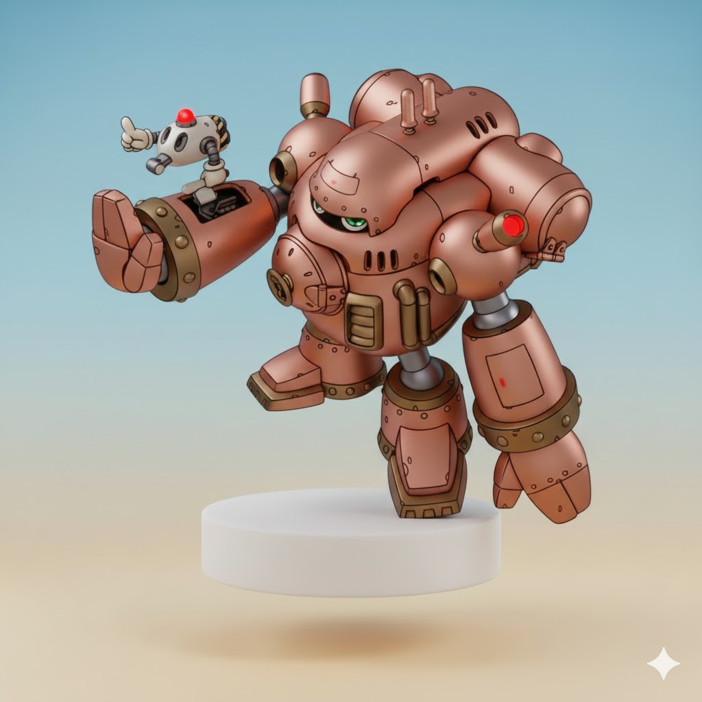 Guardromon Digimon Creature Model