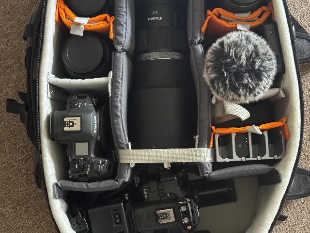 Canon LP-E6 8x Battery Holder