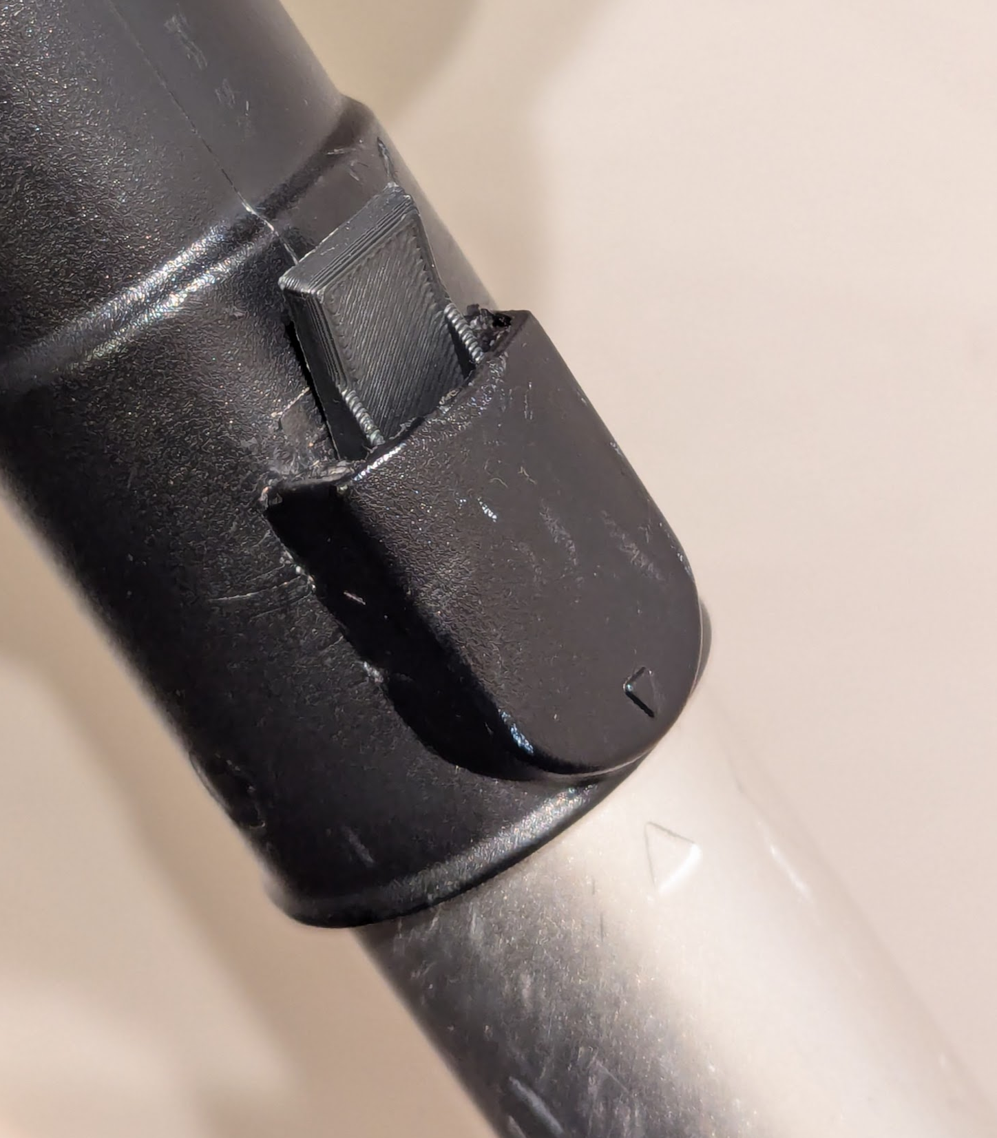 Samsung SC08F70HU vacuum cleaner pipe section lever