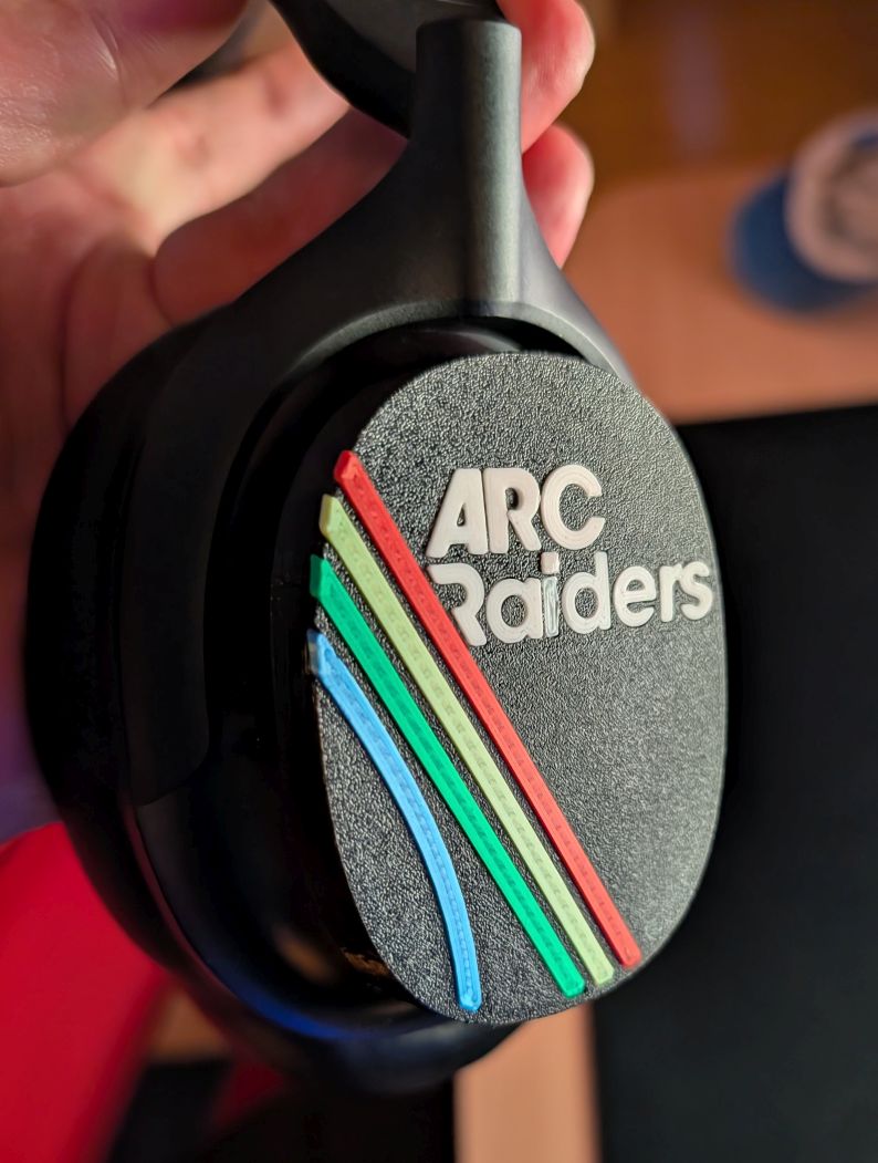 ARC Raiders shell for the Heavy Headphones H1H