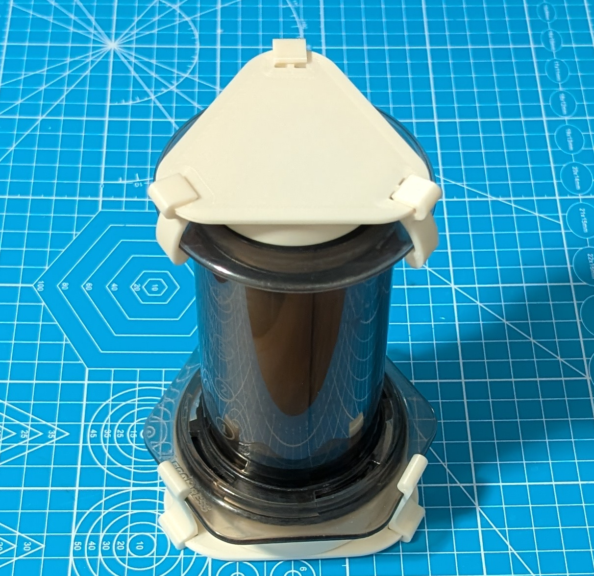 Aeropress Travel Kit, Filter and Coffee Storage 3D model