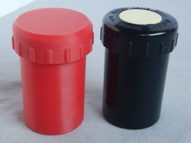 Leica Dose für Filmpatronen; canister for film cassettes