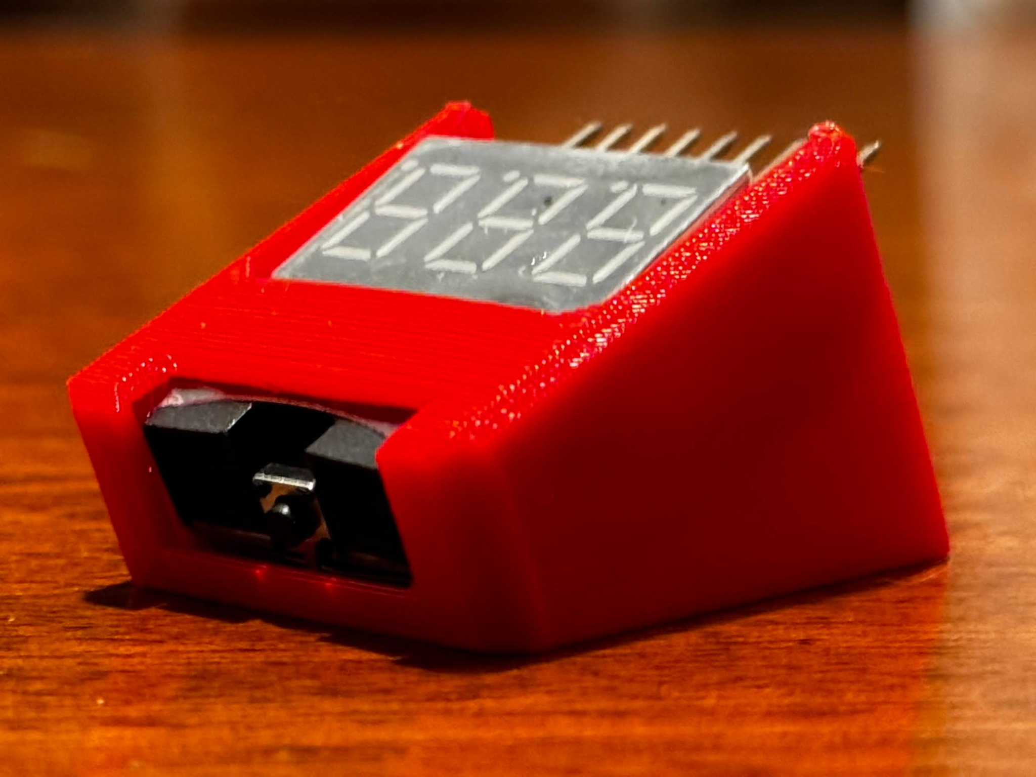 Lipo Battery Voltage Tester / Voltage Buzzer Angle block / Caddy / Lipo Alarm — miniatura 2