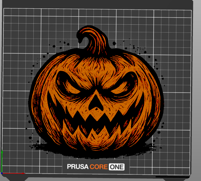 Halloween Pumpkin Hueforge