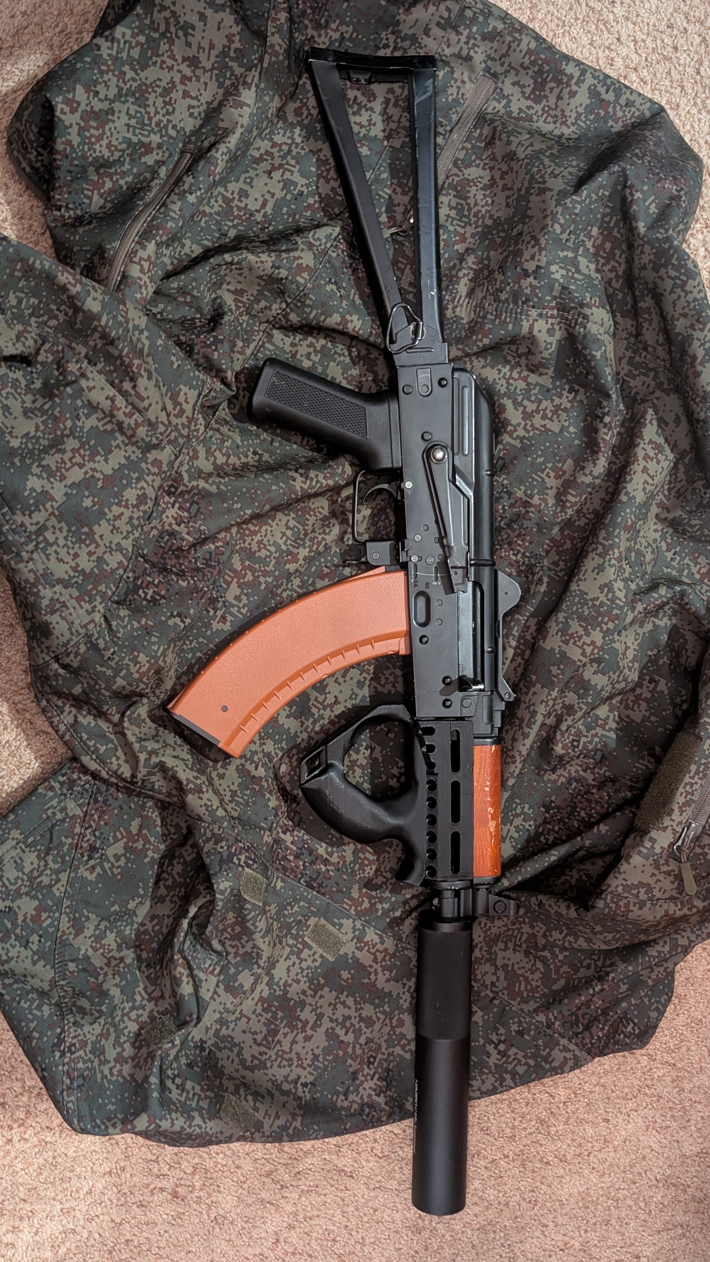 AK74u HERA CQR Handguard With MLOK (fits any ak brands)