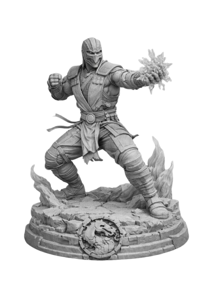 Miniatura 2 do modelo 3D Scorpion a Sub-zero