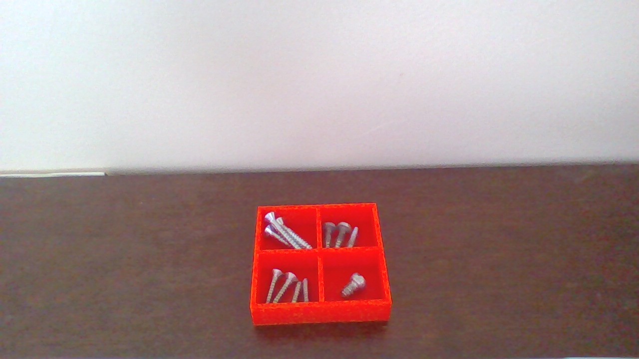 Small screw and bolt organizer