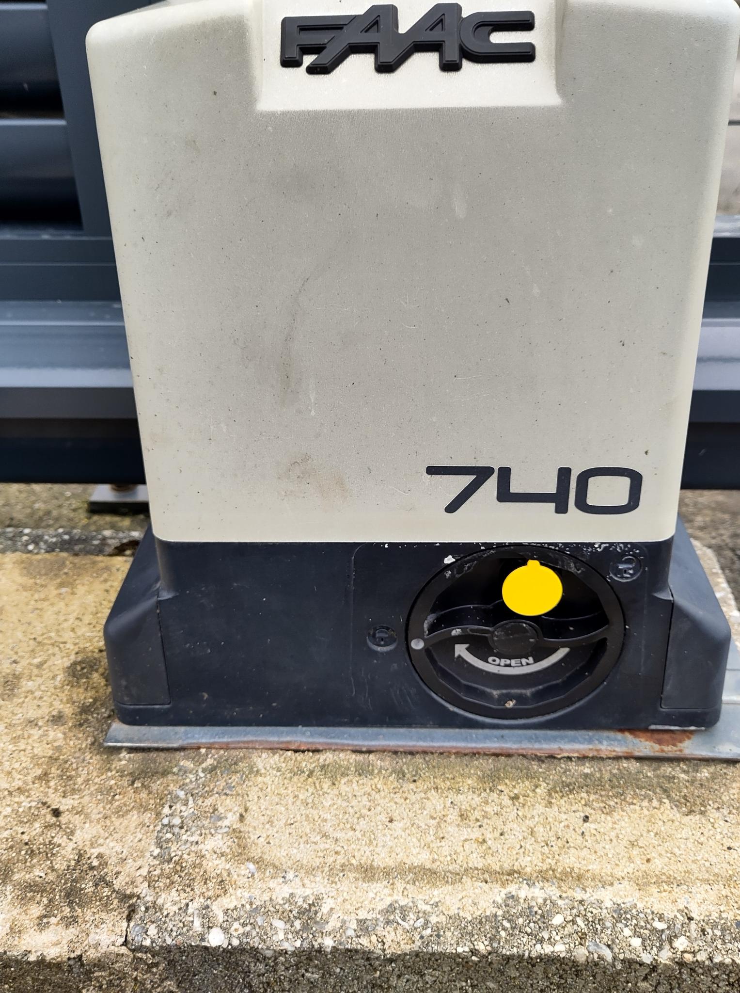 Lock cover FAAC 740