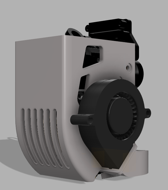 Ender 3 V3 SE hotend case/cover 5015 fan