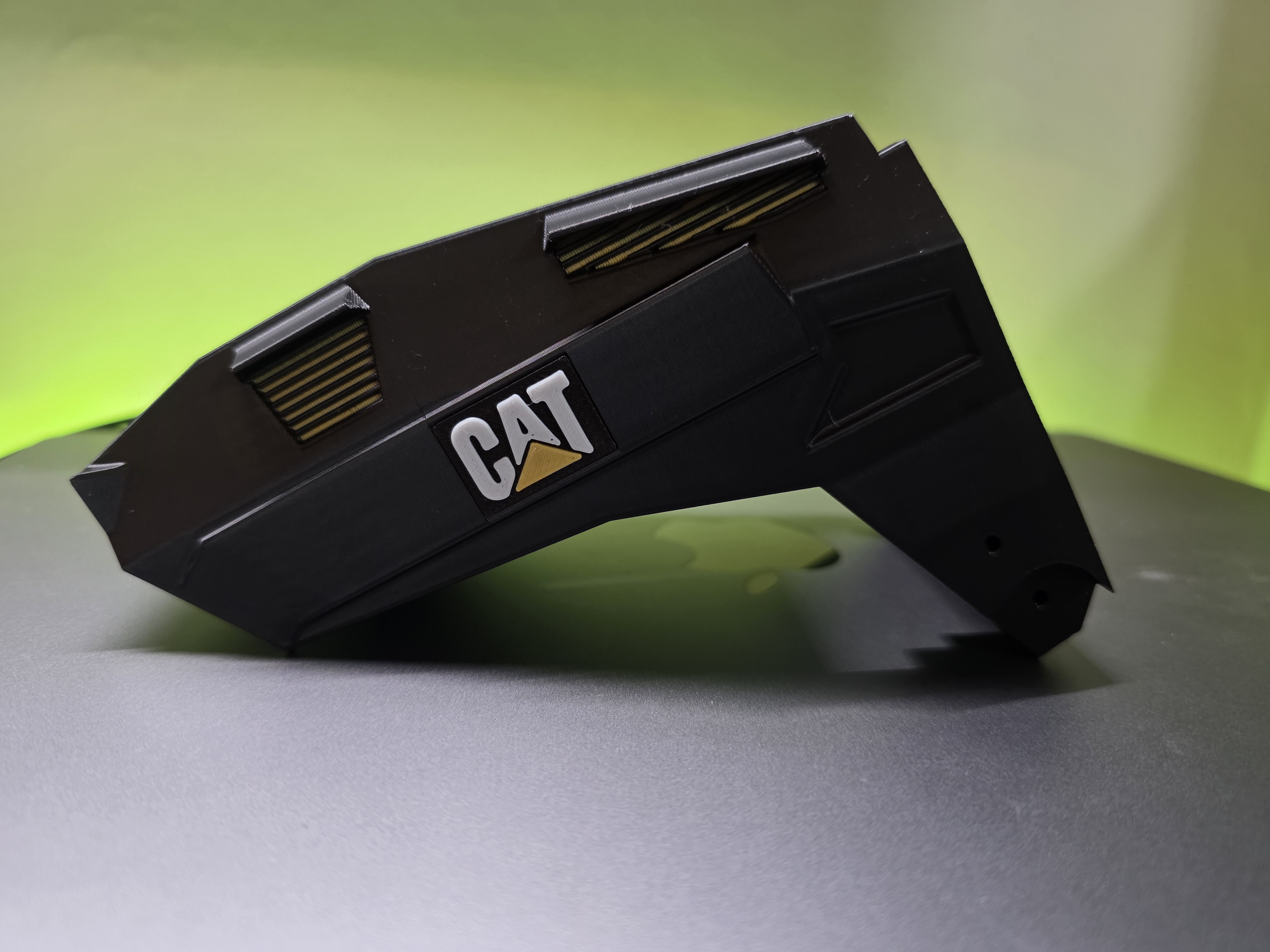 RC Wheel Loader CAT cutouts