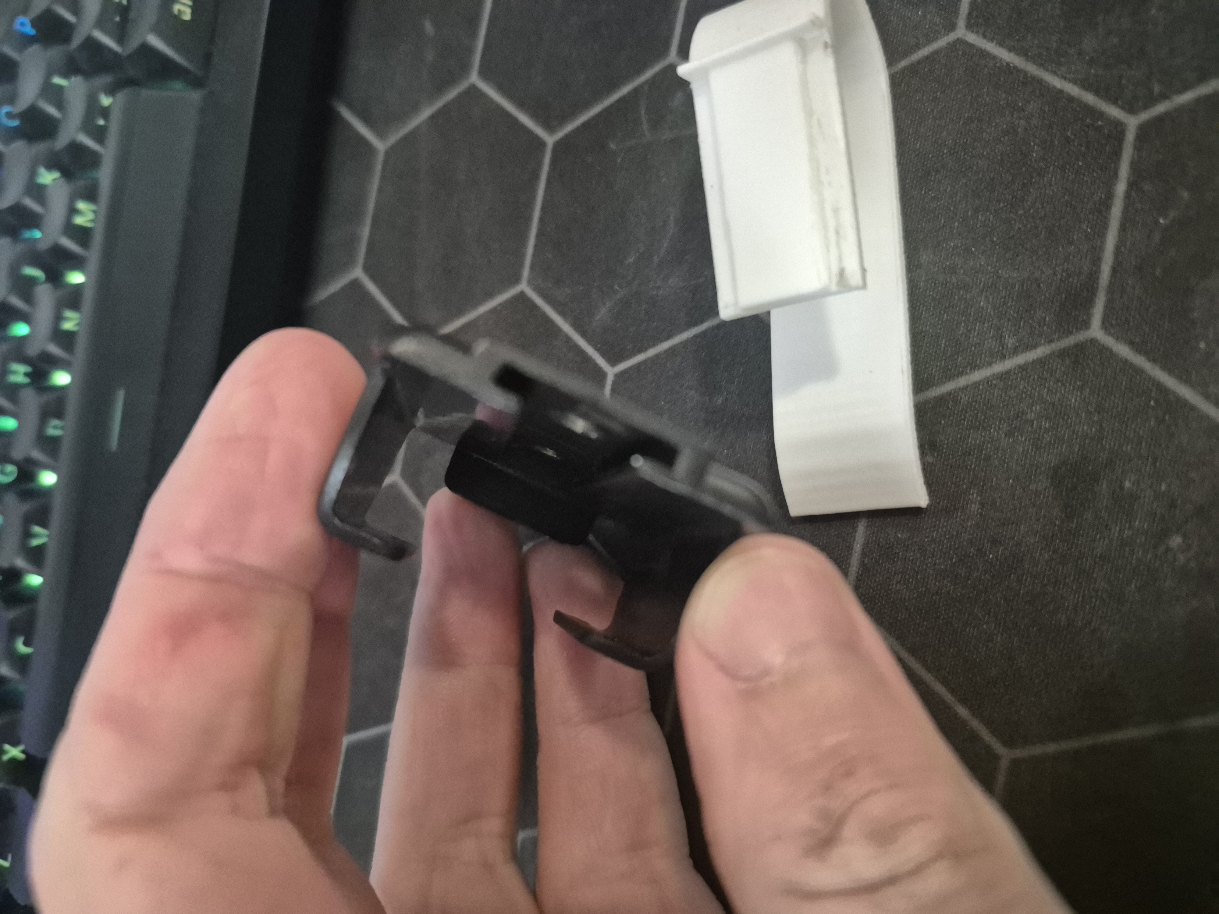 Sun Visor Clip for a Steel Line Garage Remote Holder — thumbnail 2