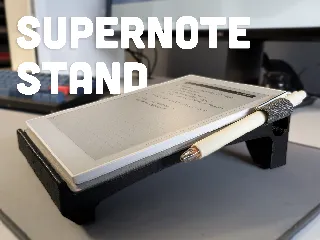 Supernote Nomad Stand with 10-Degree Angle & Pen Storage by