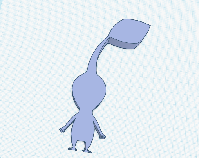 Blue Pikmin Bead