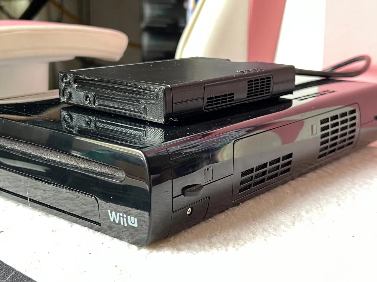 The MiniiU - a WiiU external HDD cover by RetroGameRevival 