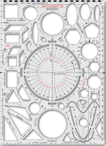 Math shape drawing templates — thumbnail 5