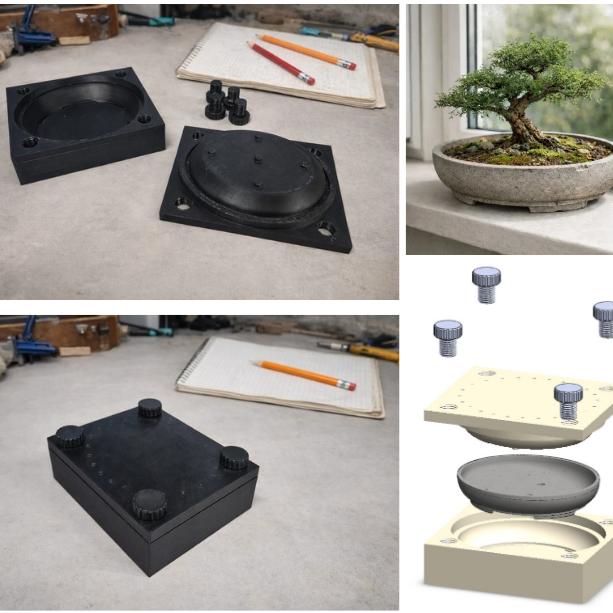 bonsai pot mold by michaelz | Download free STL model | Printables.com